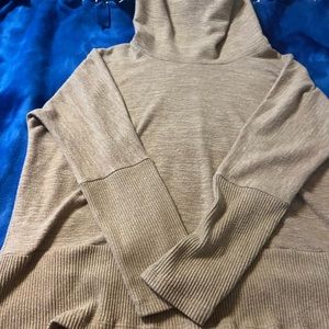 TAN turtleneck sweater